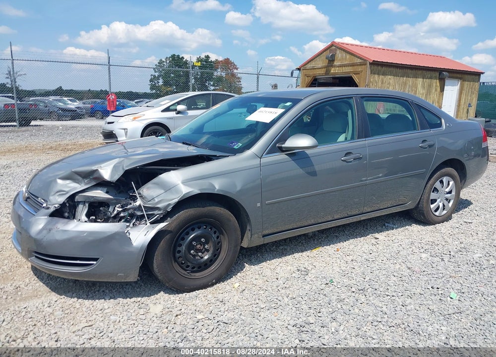 2008 CHEVROLET IMPALA LS VIN: 2G1WB58K281355400