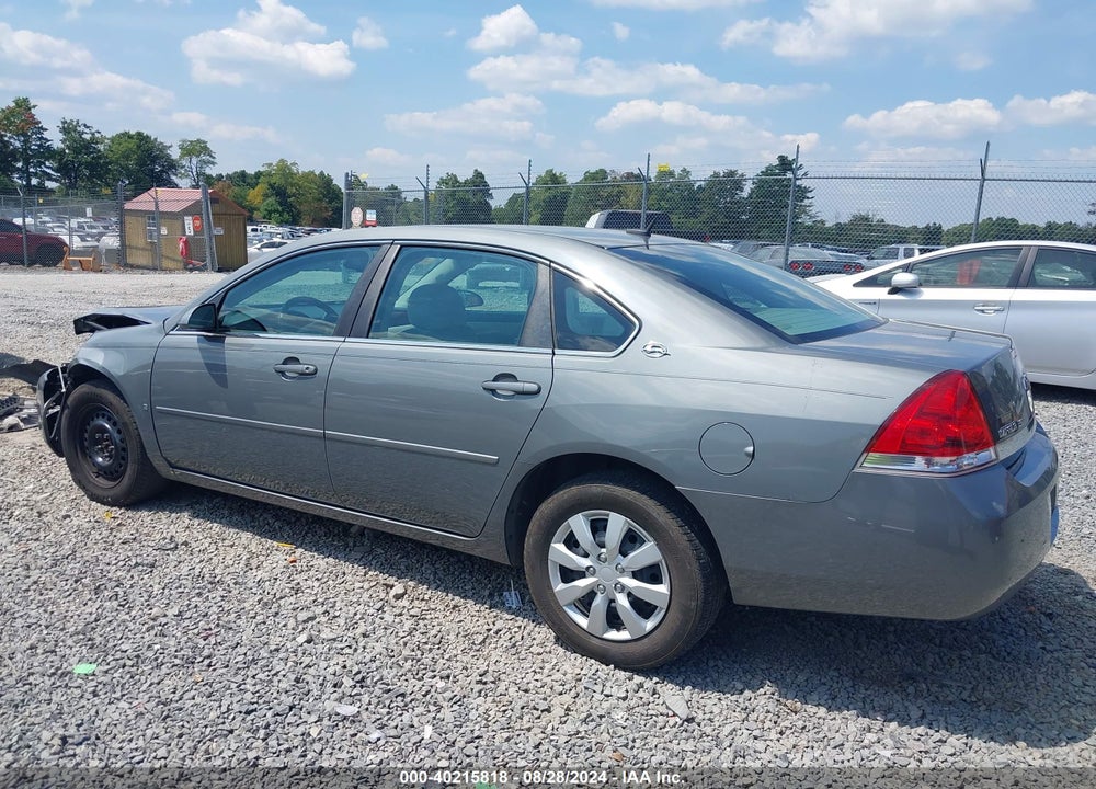 2008 CHEVROLET IMPALA LS VIN: 2G1WB58K281355400