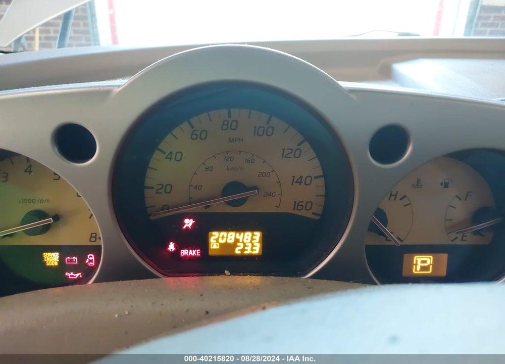 2004 NISSAN MURANO SE VIN: JN8AZ08T44W219740
