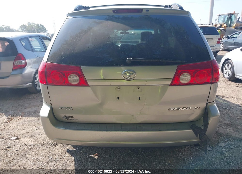 2006 TOYOTA SIENNA LE VIN: 5TDZA23C96S521326