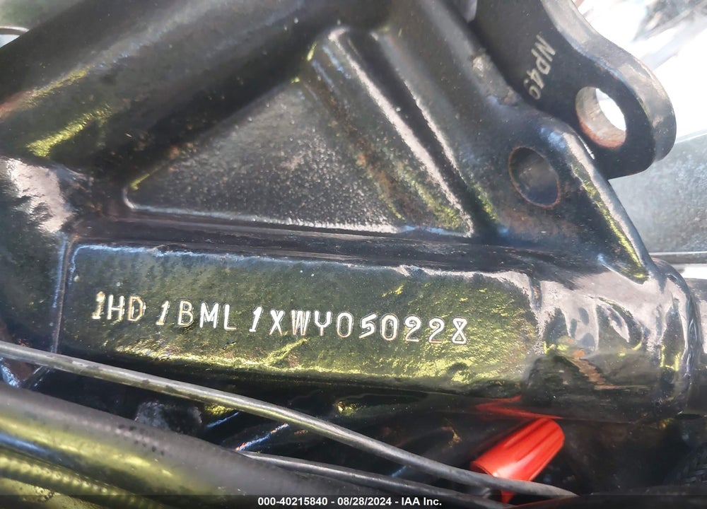 1998 HARLEY-DAVIDSON FLSTF VIN: 1HD1BML1XWY050228