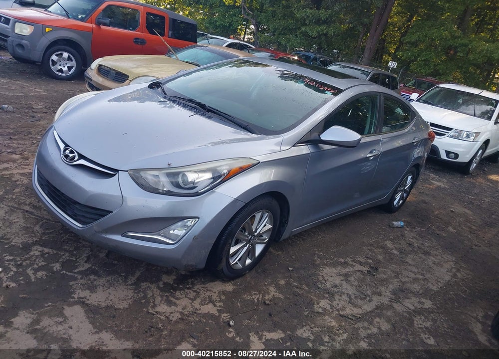 2015 HYUNDAI ELANTRA SE VIN: 5NPDH4AE0FH614084