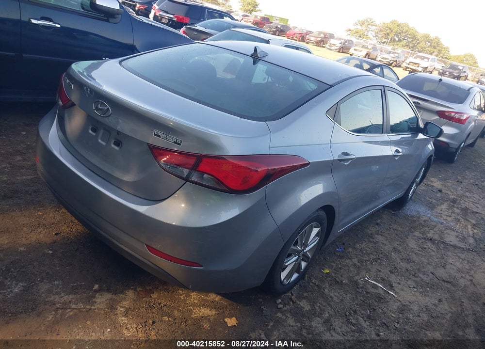 2015 HYUNDAI ELANTRA SE VIN: 5NPDH4AE0FH614084