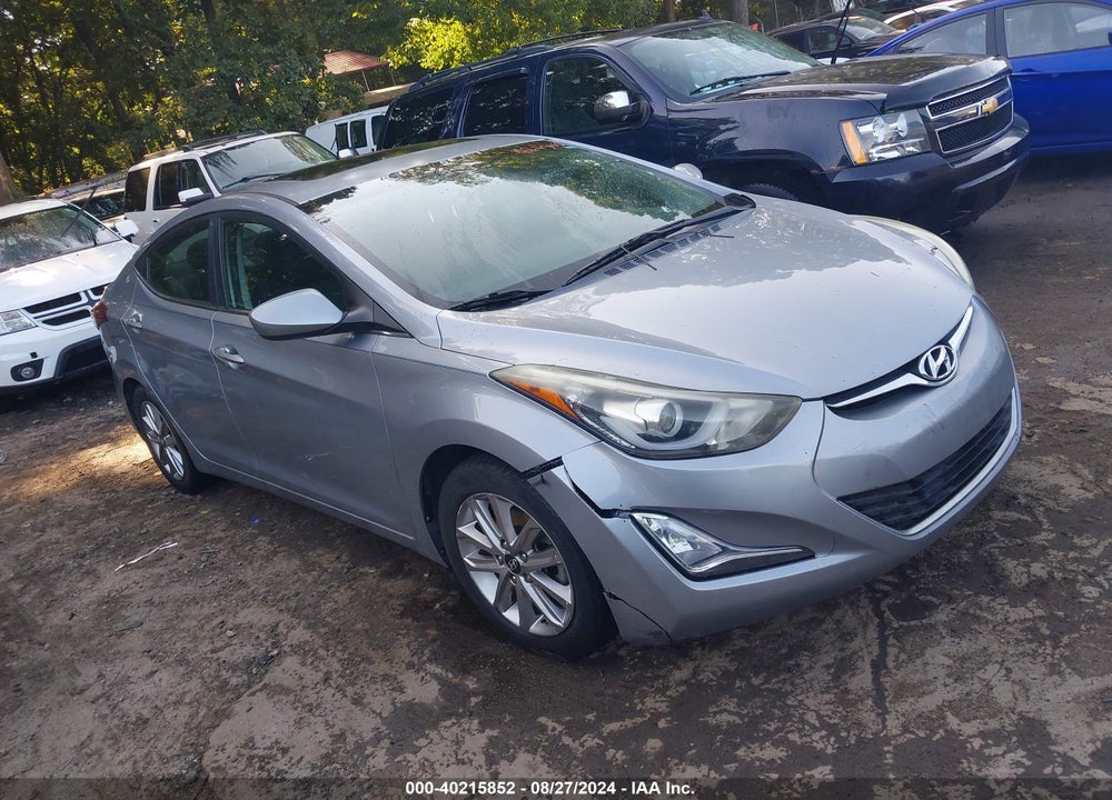 2015 HYUNDAI ELANTRA SE VIN: 5NPDH4AE0FH614084