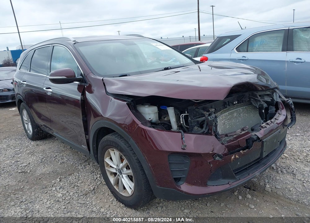 2019 KIA SORENTO 2.4L LX VIN: 5XYPGDA34KG569733
