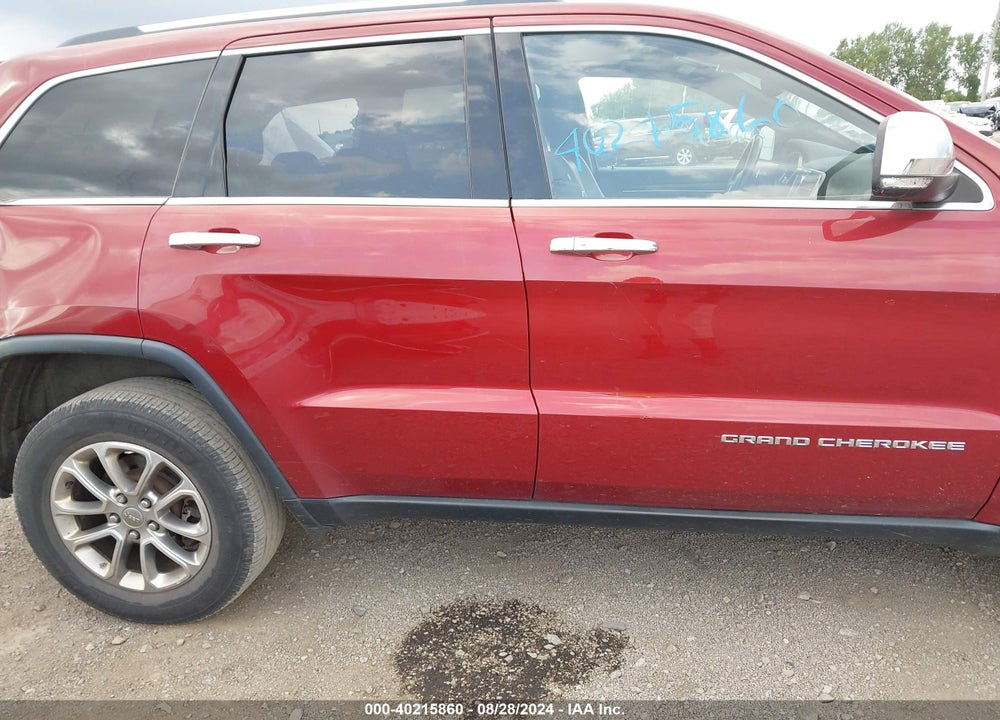 2015 JEEP GRAND CHEROKEE LIMITED VIN: 1C4RJFBG3FC628272