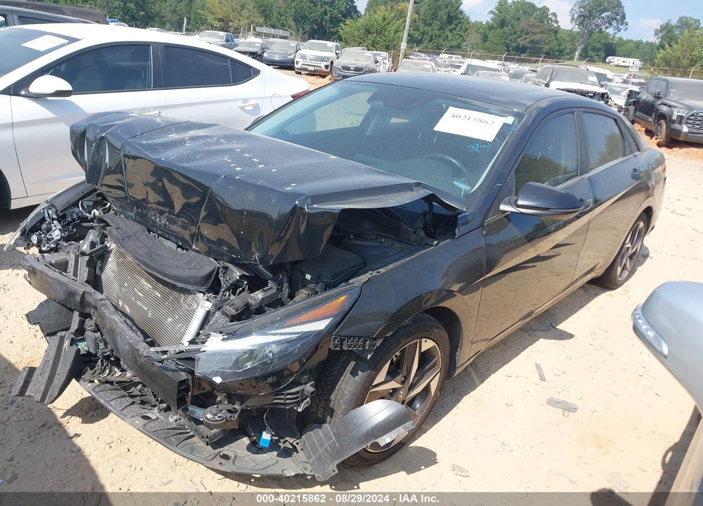 2022 HYUNDAI ELANTRA LIMITED VIN: 5NPLP4AG4NH064547