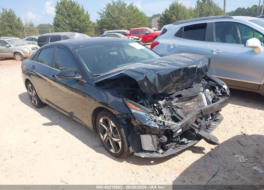 2022 HYUNDAI ELANTRA LIMITED VIN: 5NPLP4AG4NH064547