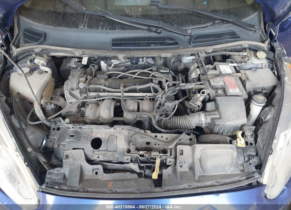 2014 FORD FIESTA TITANIUM VIN: 3FADP4CJ1EM124748