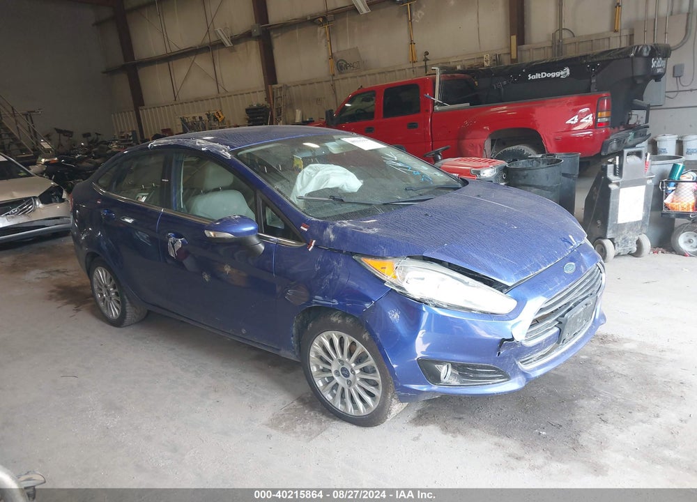 2014 FORD FIESTA TITANIUM VIN: 3FADP4CJ1EM124748
