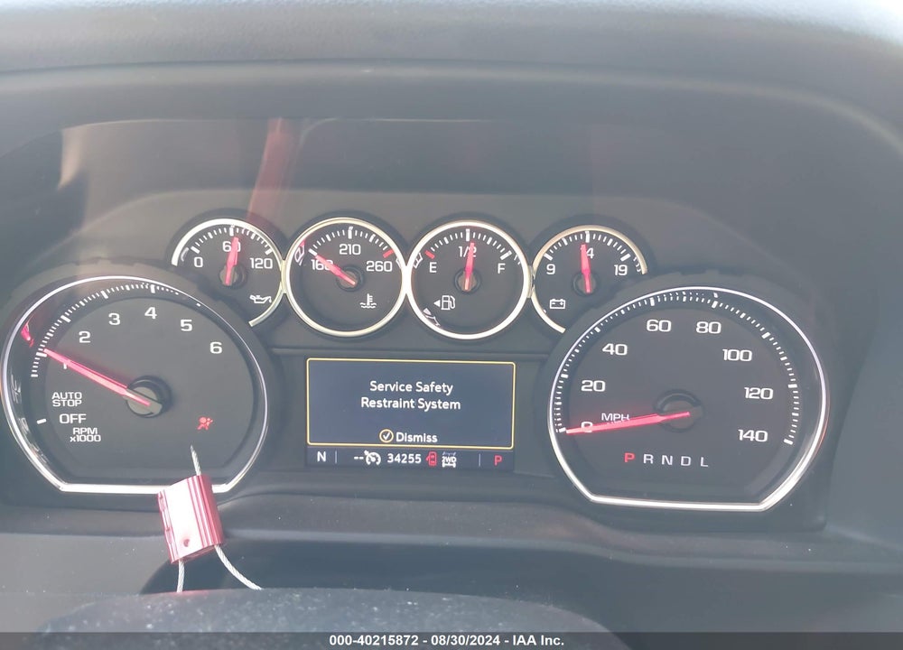 2019 CHEVROLET SILVERADO 1500 RST VIN: 1GCRYEED0KZ348551