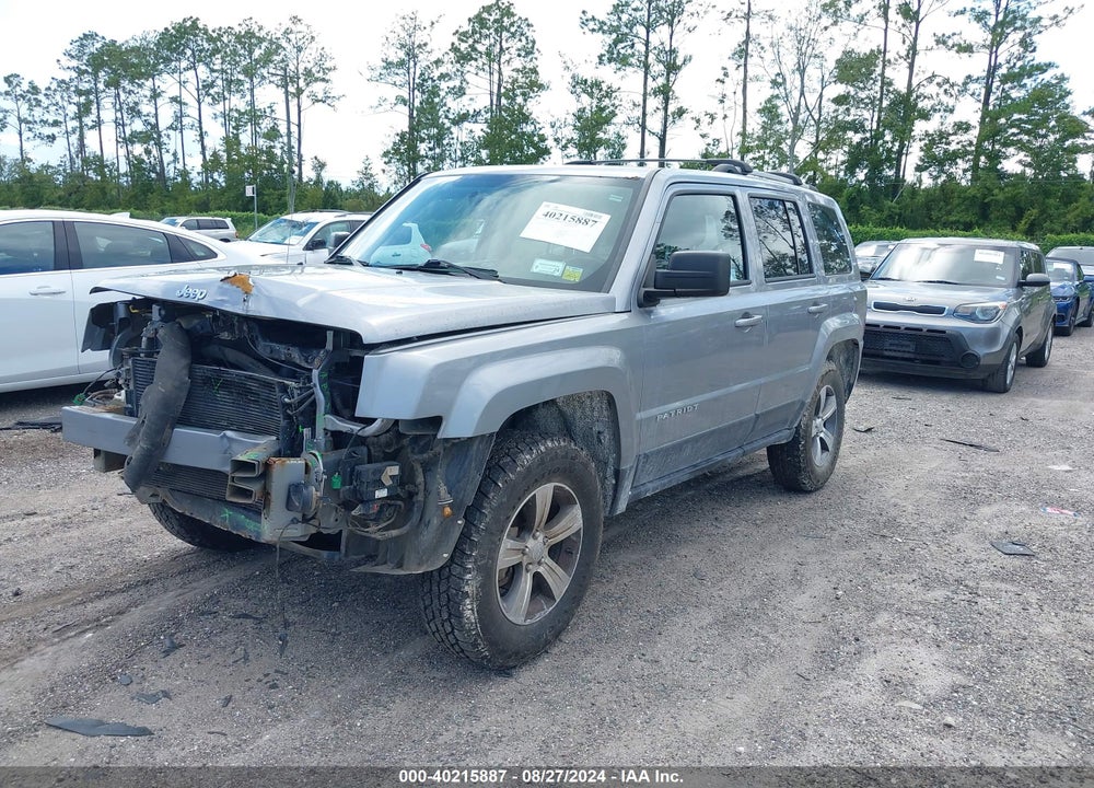 2017 JEEP PATRIOT HIGH ALTITUDE 4X4 VIN: 1C4NJRFB6HD152255
