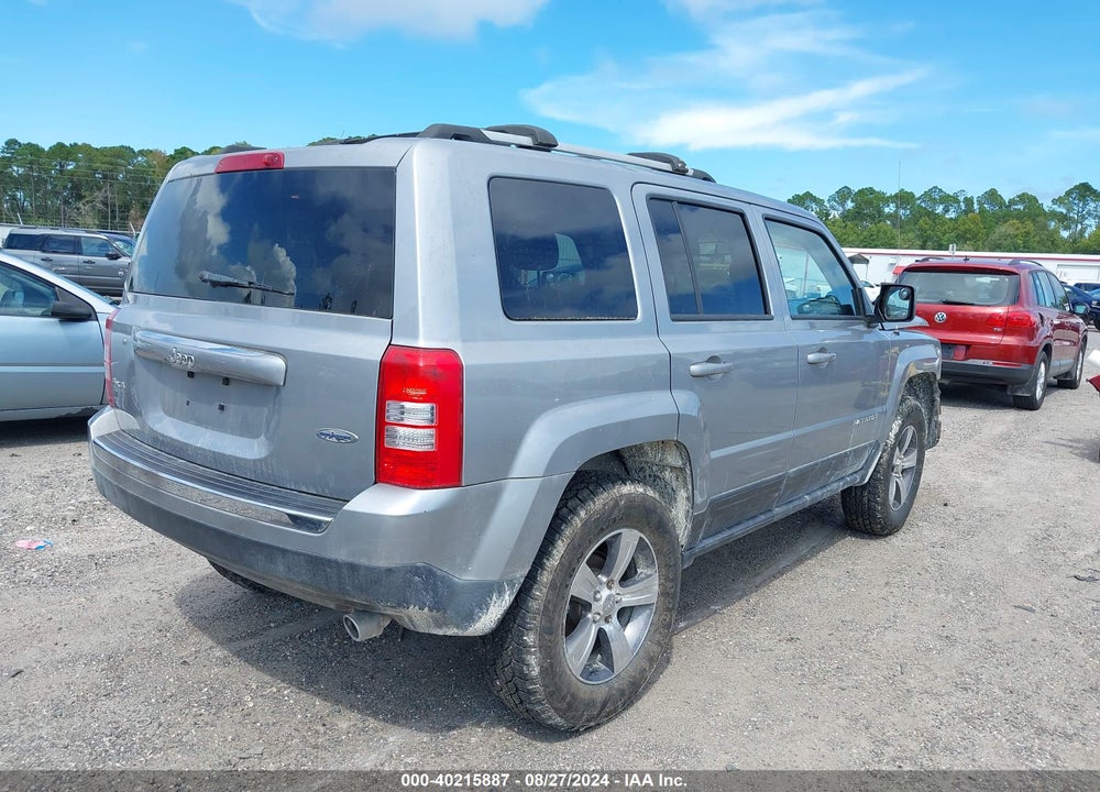 2017 JEEP PATRIOT HIGH ALTITUDE 4X4 VIN: 1C4NJRFB6HD152255