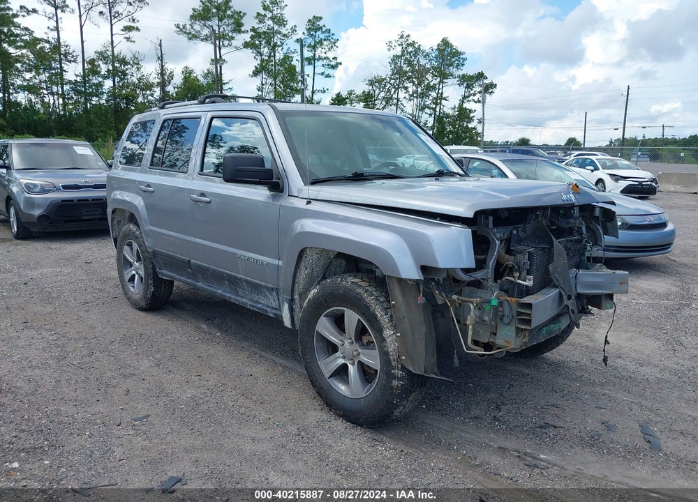 2017 JEEP PATRIOT HIGH ALTITUDE 4X4 VIN: 1C4NJRFB6HD152255