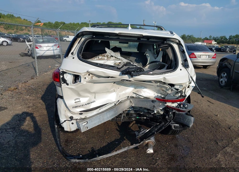 2019 TOYOTA HIGHLANDER LE PLUS VIN: 5TDBZRFH2KS969234
