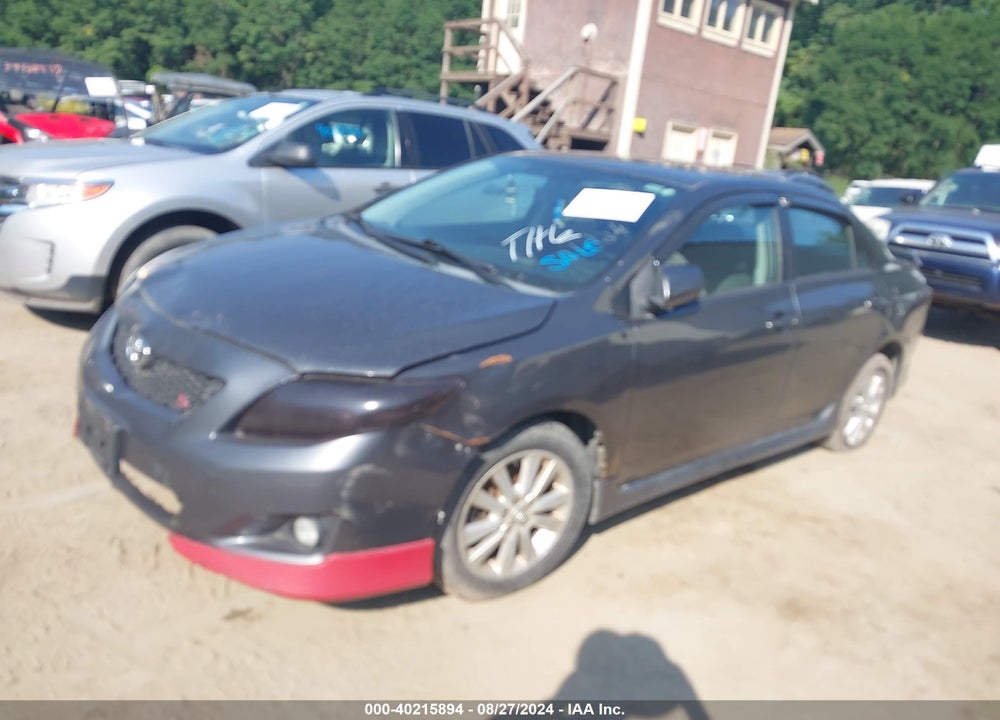 2010 TOYOTA COROLLA S VIN: 2T1BU4EE9AC501890