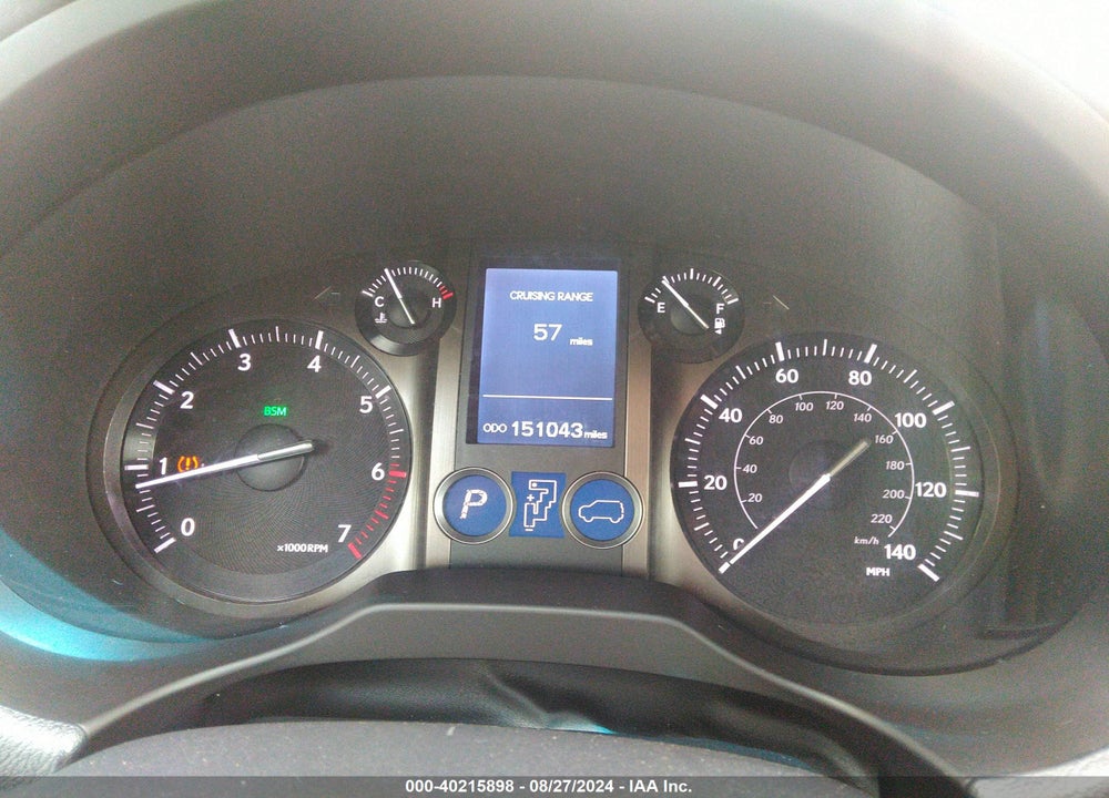 2015 LEXUS 460 VIN: JTJBM7FX2F5105237