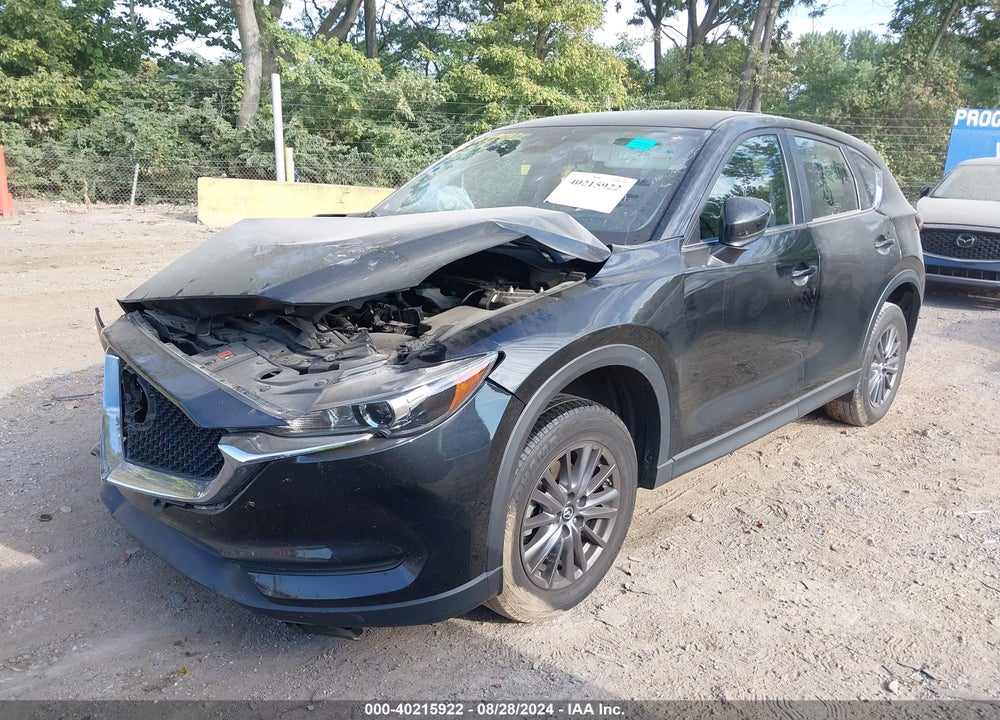 2021 MAZDA CX-5 SPORT VIN: JM3KFBBM3M0406757