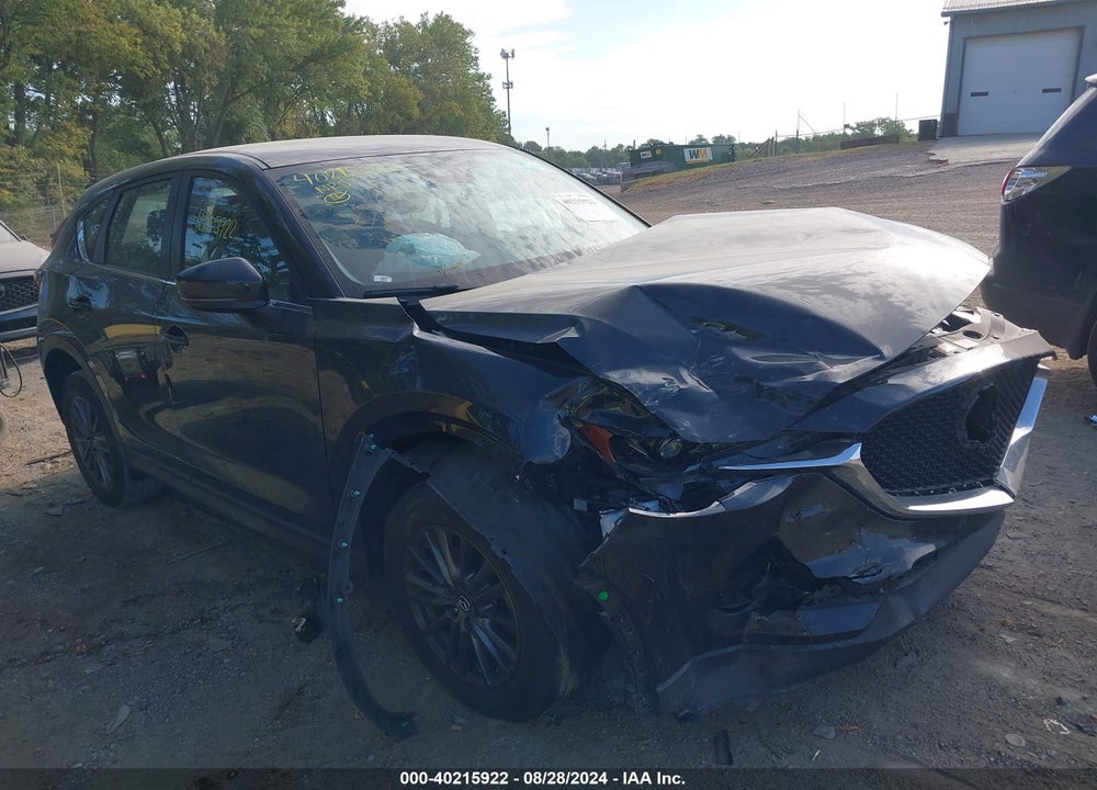 2021 MAZDA CX-5 SPORT VIN: JM3KFBBM3M0406757