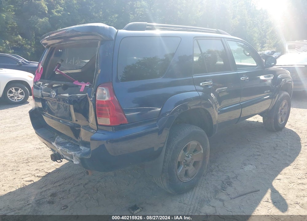 2006 TOYOTA 4RUNNER SR5 V6 VIN: JTEBU14R060100552