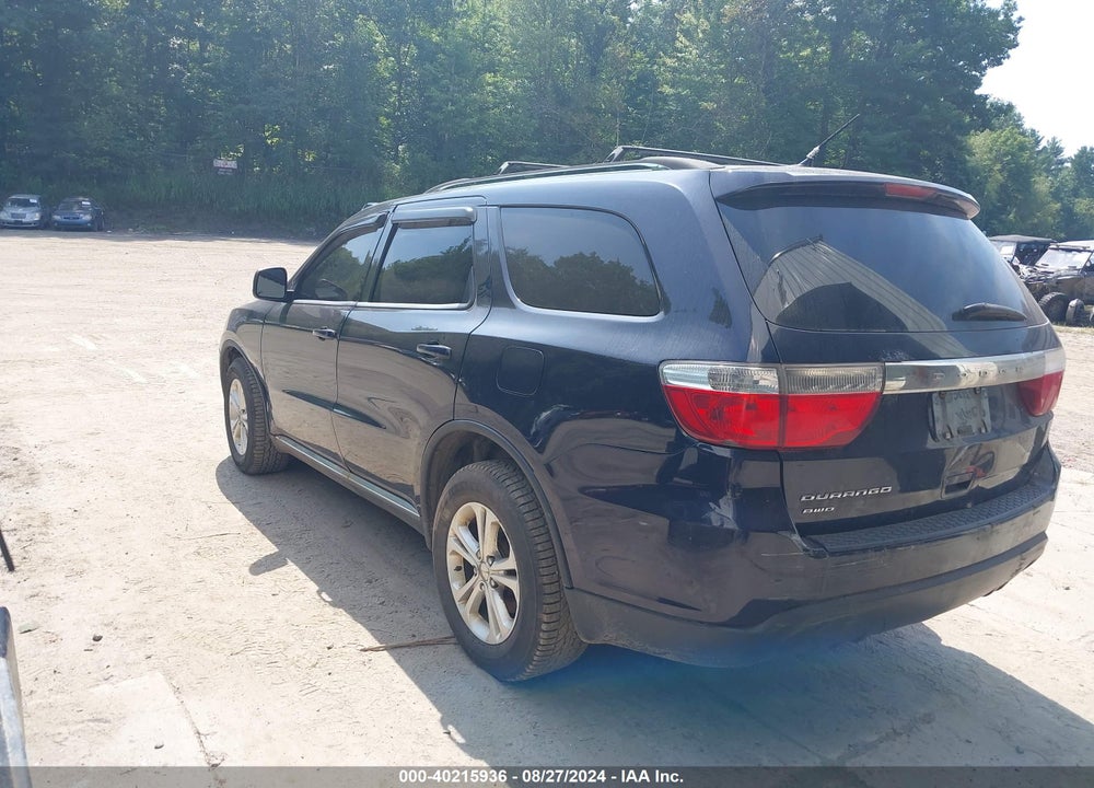 2012 DODGE DURANGO SXT VIN: 1C4RDJAG4CC169843