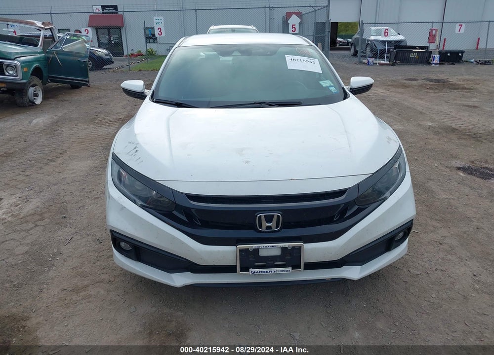 2020 HONDA CIVIC SPORT VIN: 2HGFC2F8XLH544890