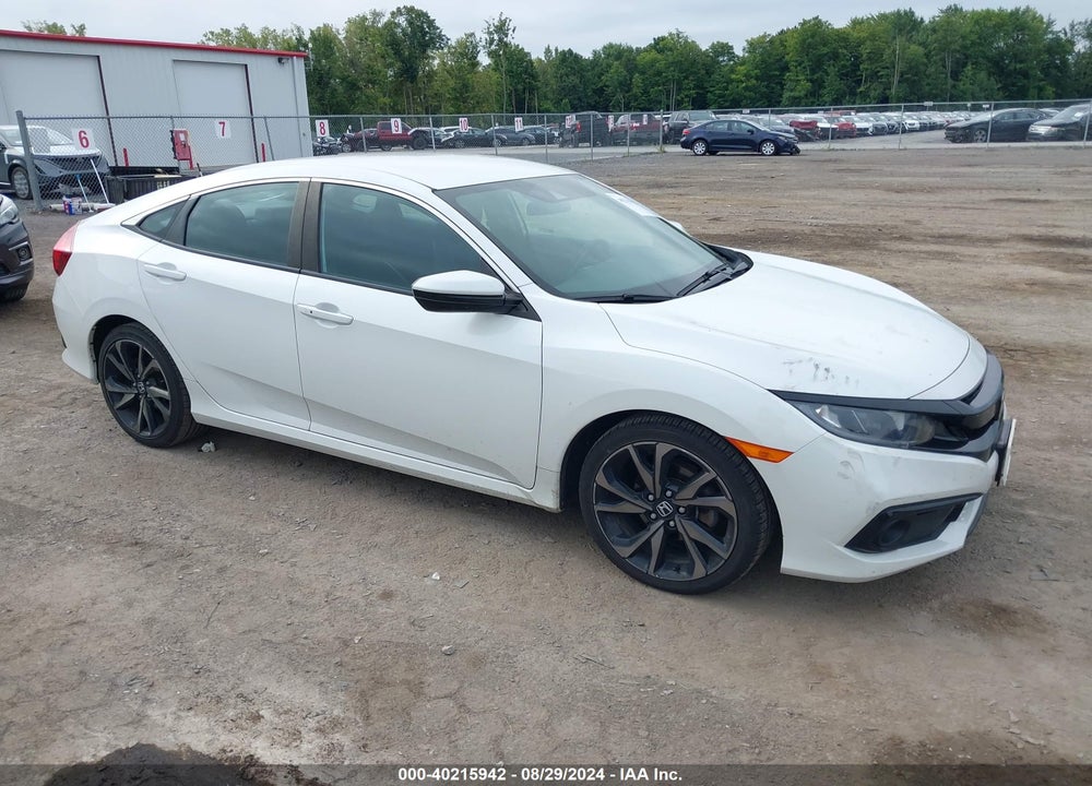 2020 HONDA CIVIC SPORT VIN: 2HGFC2F8XLH544890