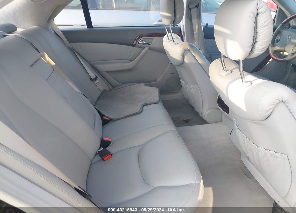 2001 MERCEDES-BENZ S 500 VIN: WDBNG75J21A154747