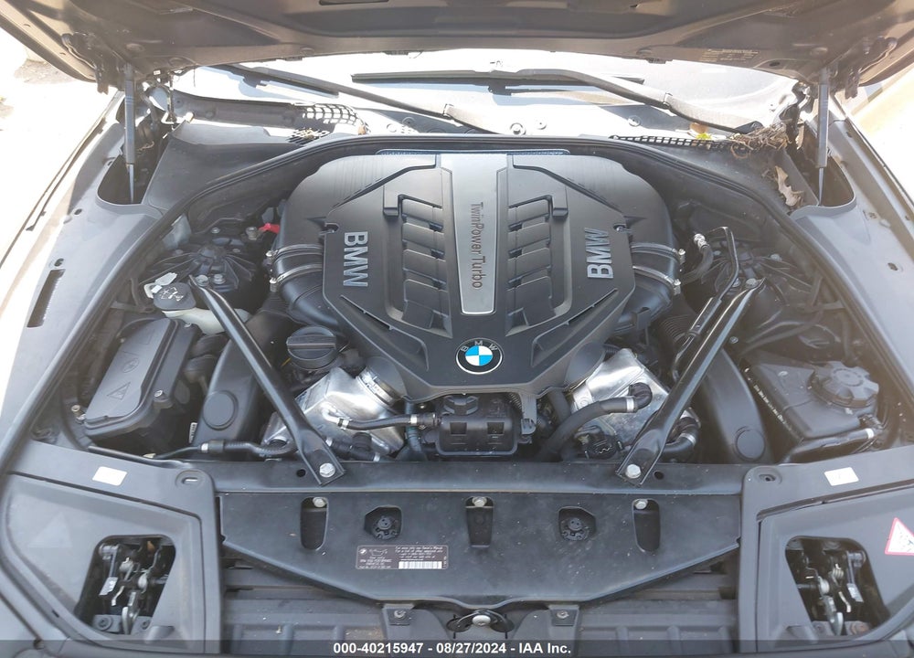 2013 BMW 550I VIN: WBAFR9C50DDX80542