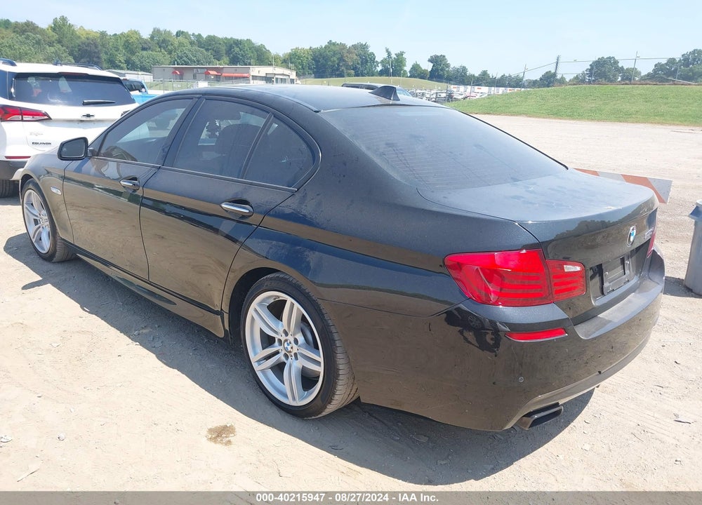 2013 BMW 550I VIN: WBAFR9C50DDX80542