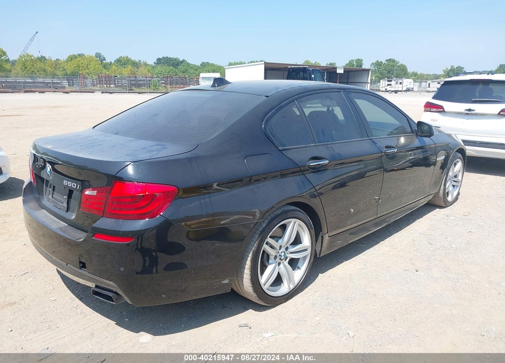 2013 BMW 550I VIN: WBAFR9C50DDX80542