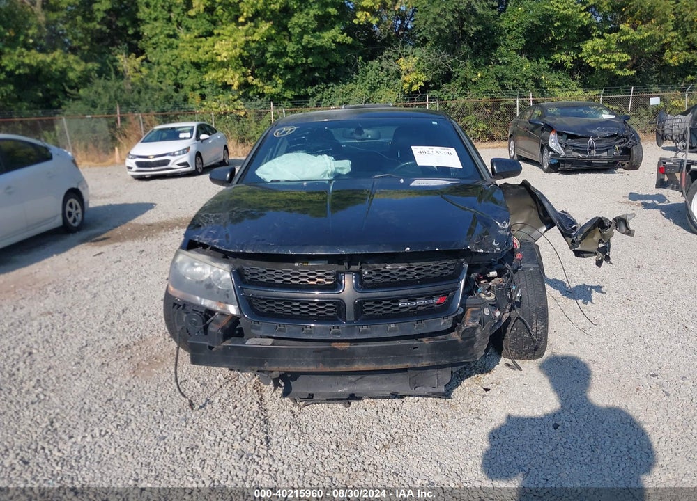 2014 DODGE AVENGER SXT VIN: 1C3CDZCG1EN199766