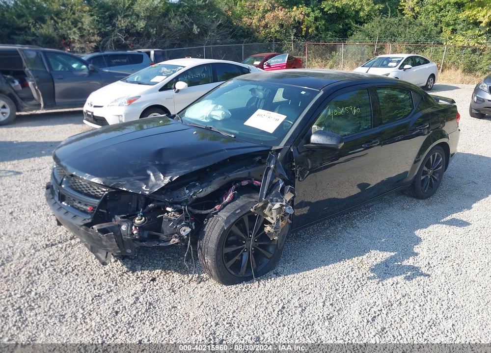 2014 DODGE AVENGER SXT VIN: 1C3CDZCG1EN199766