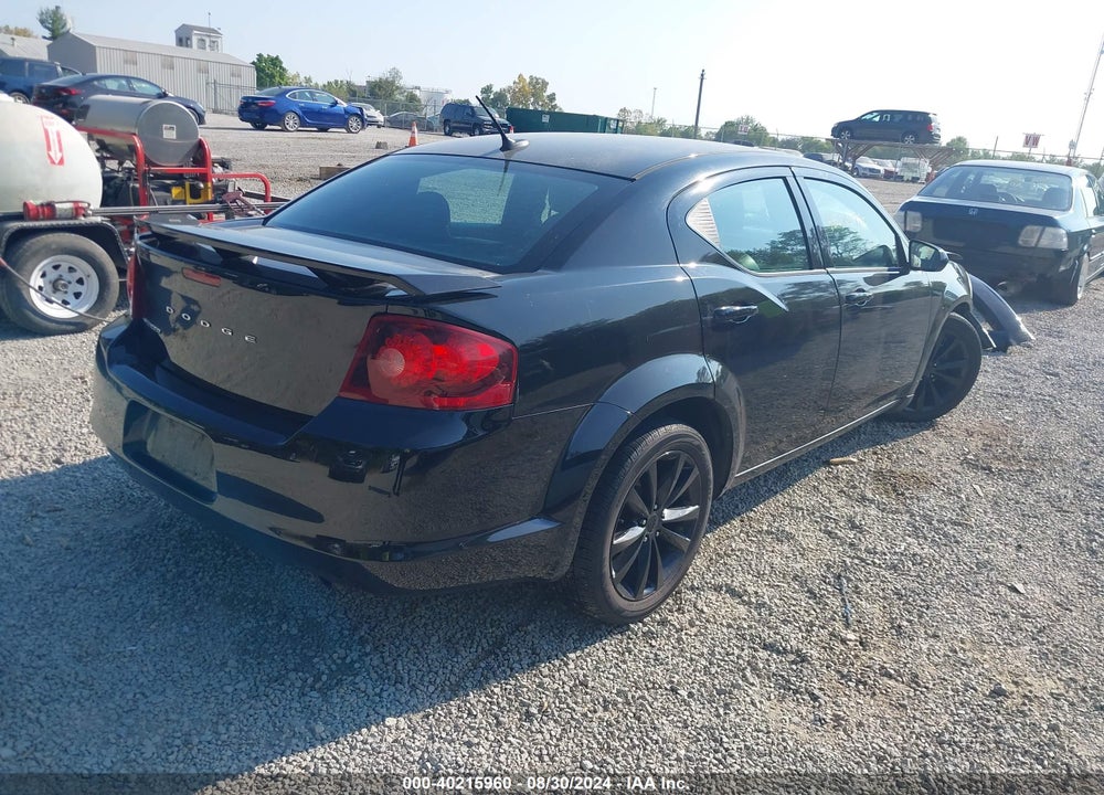 2014 DODGE AVENGER SXT VIN: 1C3CDZCG1EN199766