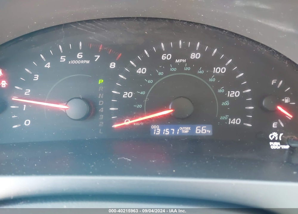 2008 TOYOTA CAMRY LE VIN: 4T1BE46K28U204518