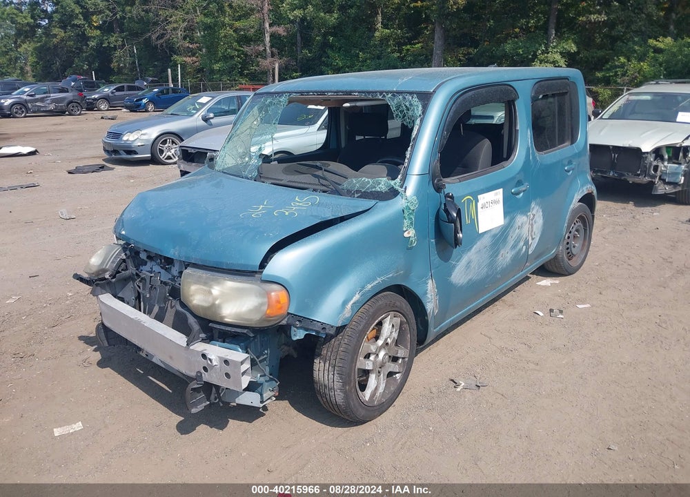 2009 NISSAN CUBE 1.8SL VIN: JN8AZ28RX9T111597