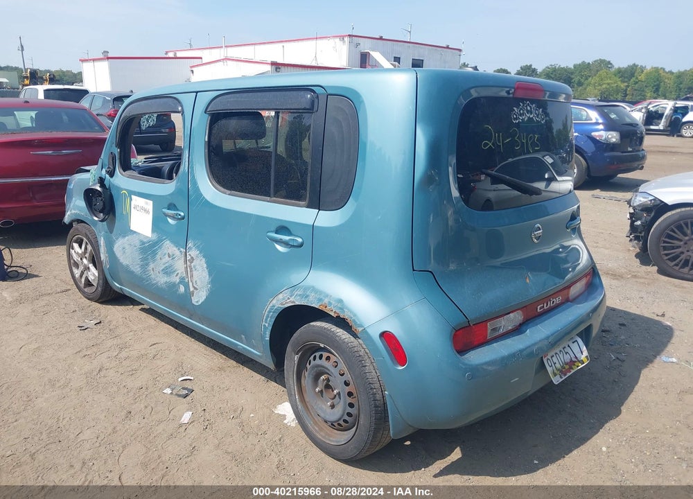 2009 NISSAN CUBE 1.8SL VIN: JN8AZ28RX9T111597