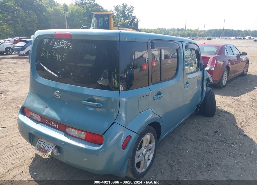 2009 NISSAN CUBE 1.8SL VIN: JN8AZ28RX9T111597