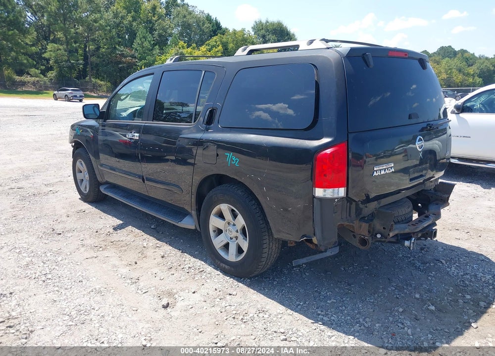 2004 NISSAN PATHFINDER ARMADA LE VIN: 5N1AA08B94N708288