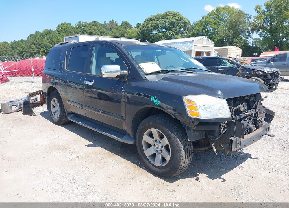 2004 NISSAN PATHFINDER ARMADA LE VIN: 5N1AA08B94N708288