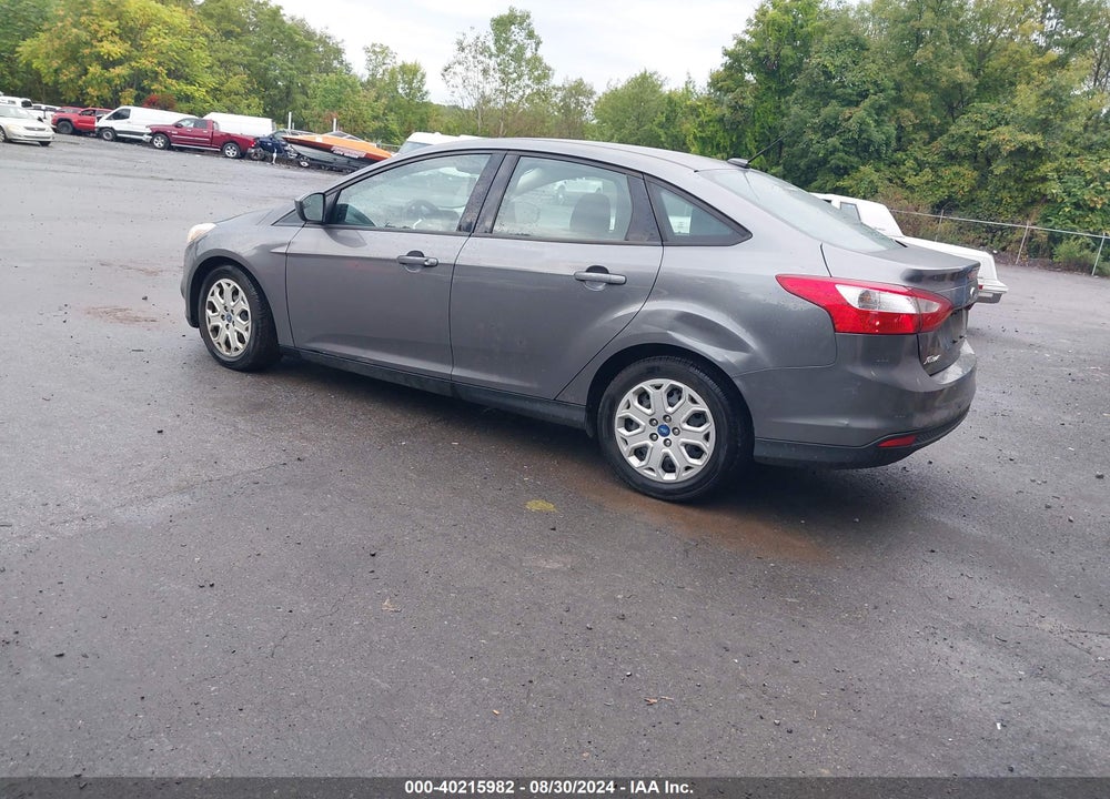 2012 FORD FOCUS SE VIN: 1FAHP3F29CL121420