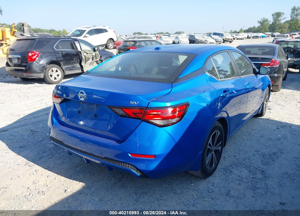 2022 NISSAN SENTRA SV XTRONIC CVT VIN: 3N1AB8CV6NY245891