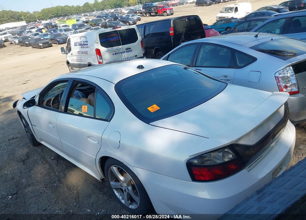 2004 PONTIAC BONNEVILLE GXP VIN: 1G2HZ54YX4U229018