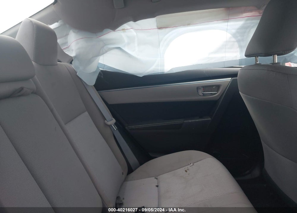 2016 TOYOTA COROLLA LE VIN: 2T1BURHE7GC736421