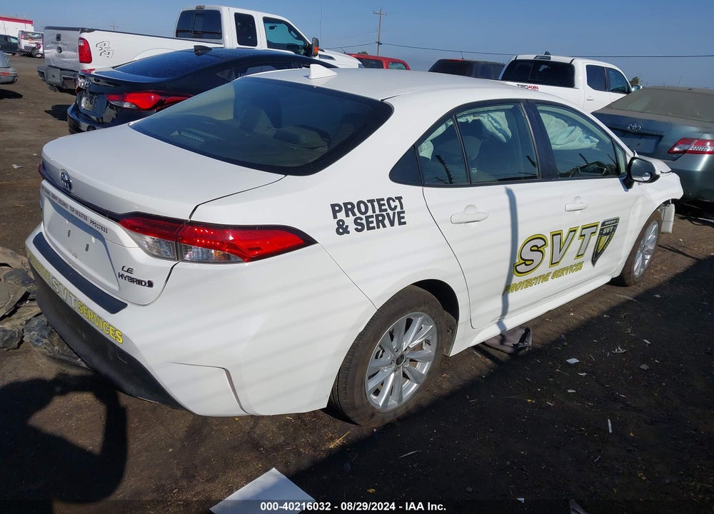 2023 TOYOTA COROLLA HYBRID LE VIN: JTDBCMFE4P3008024