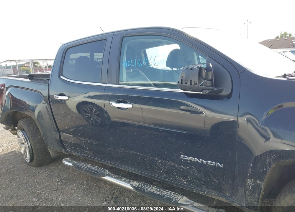 2016 GMC CANYON SLT VIN: 1GTG6DE31G1121048