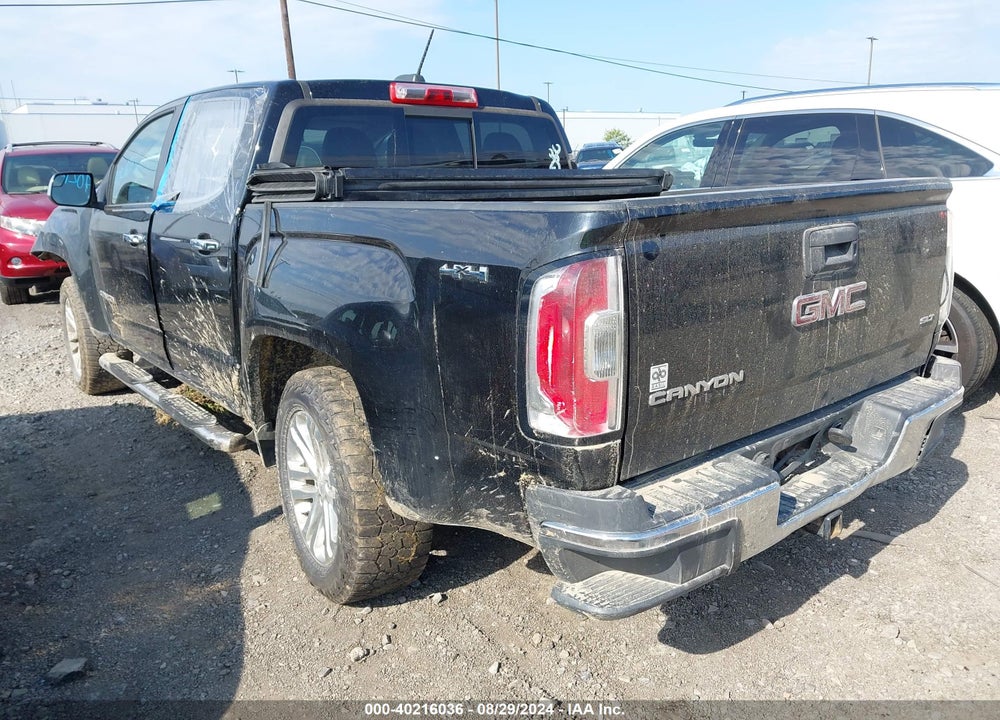 2016 GMC CANYON SLT VIN: 1GTG6DE31G1121048