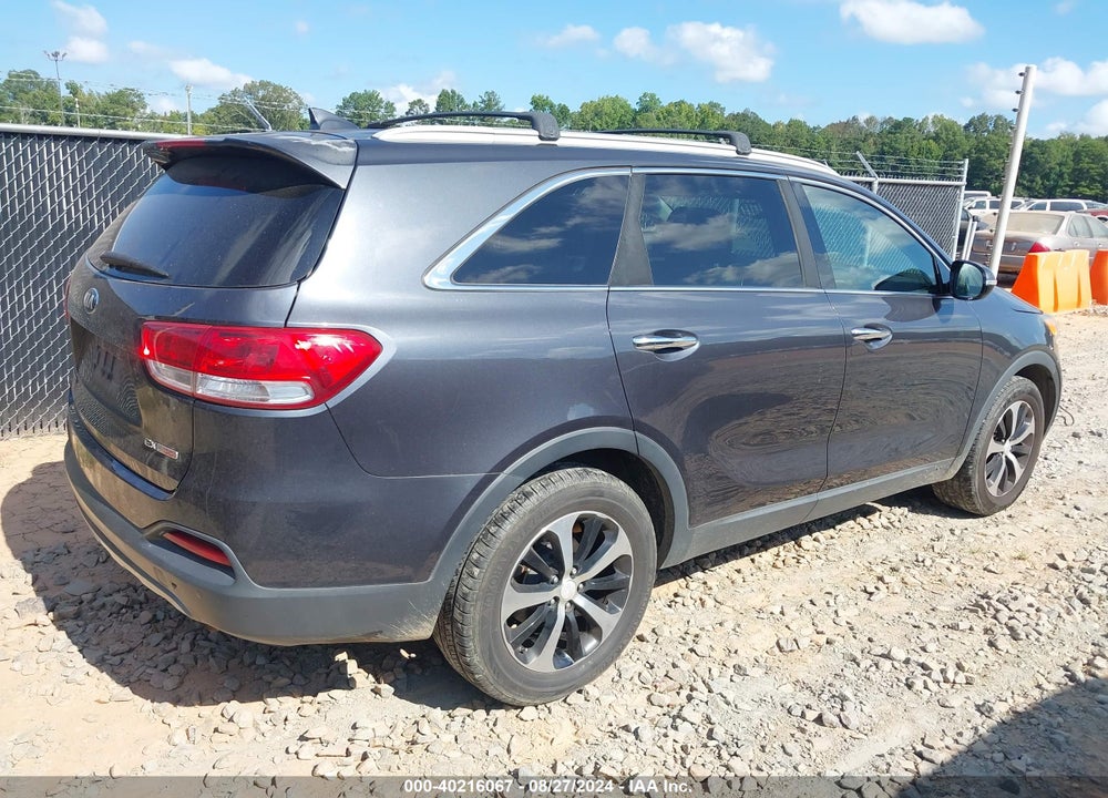 2016 KIA SORENTO 2.0T EX VIN: 5XYPH4A15GG107281
