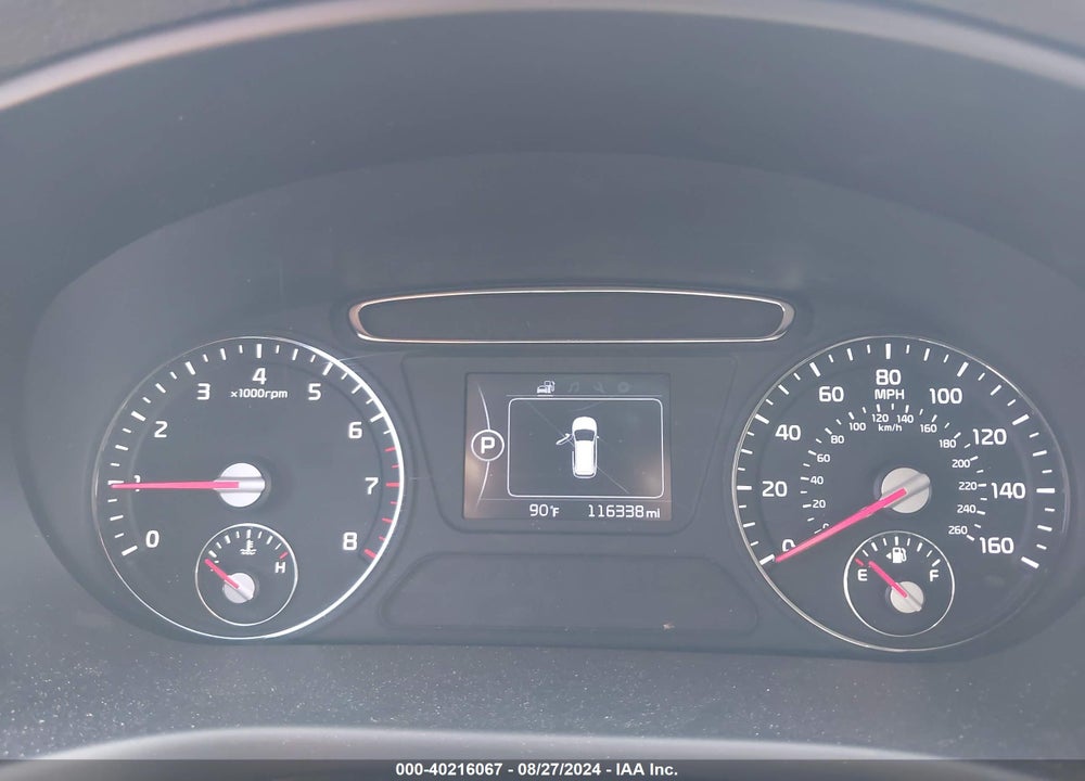 2016 KIA SORENTO 2.0T EX VIN: 5XYPH4A15GG107281