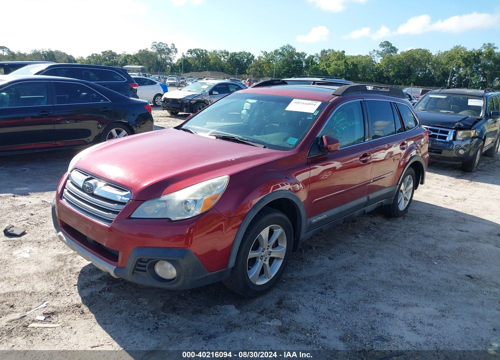 2014 SUBARU OUTBACK 2.5I LIMITED VIN: 4S4BRCLC0E3221007